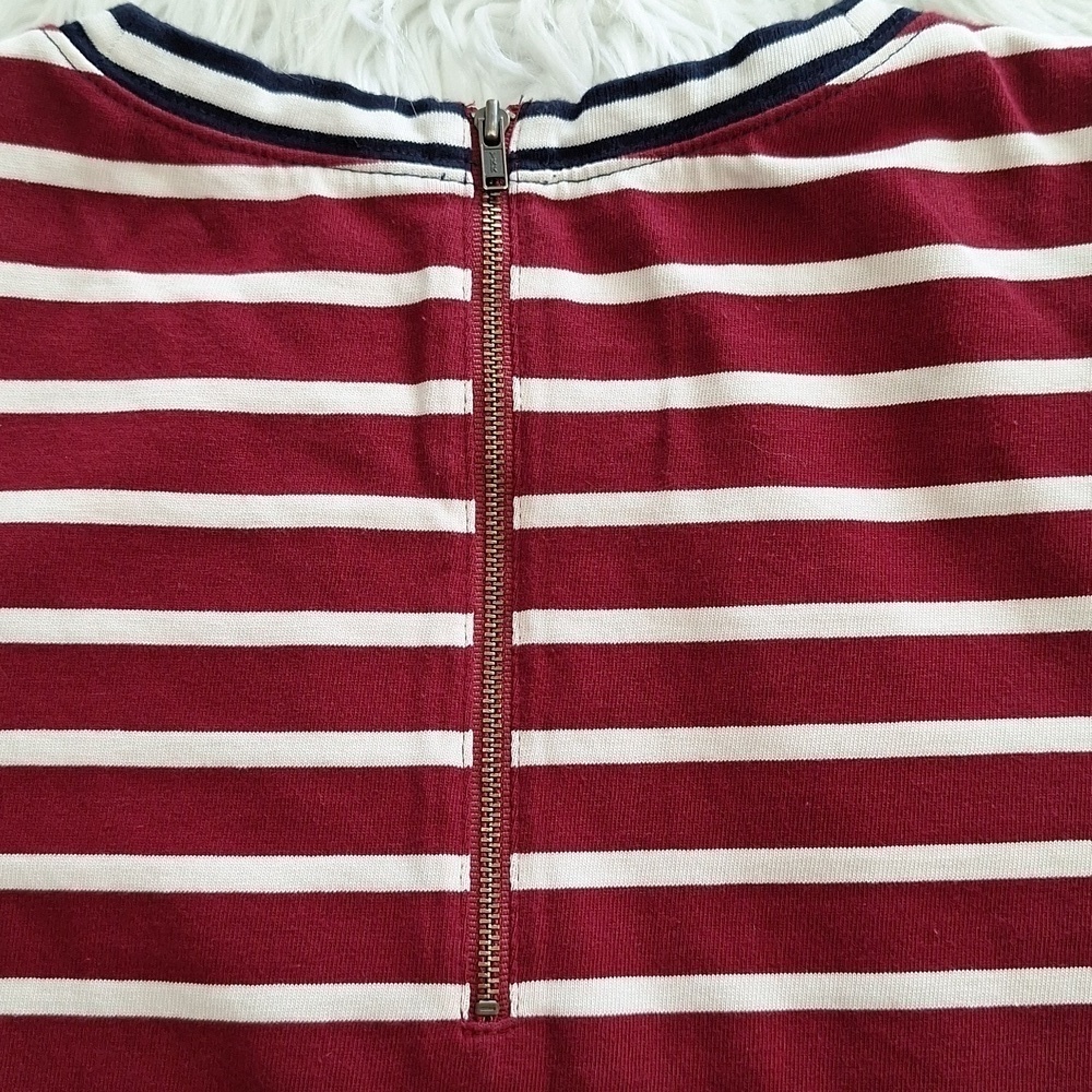 J.Crew Multi Color Mixed Stripe T-Shirt - Picture 6 of 16